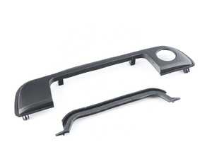 ES#4158961 - 51218122441KT - Door Handle Trim - Left Front with gasket  - Is your gasket around the door handle cracking or dry rotting? Replace your door handle trim - Assembled By ECS - BMW