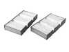 ES#3691039 - 1668300318 - Charcoal Cabin Filter Set  - A commonly missed filter, used to filter incoming air into the cabin. OEM Supplier! - Corteco - Mercedes Benz