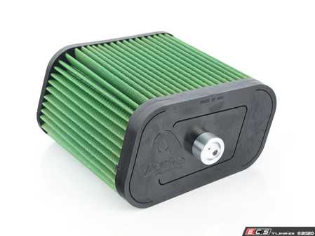 ES#3010472 - AAAIRFE9XM - E9X M3 Performance Filter (Green Filter, Reusable) - High flow air filter with factory direct drop-in fitment. - Active Autowerke - BMW
