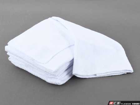 ES#3241574 - 000096151MDSP - Weathertech Super White Microfiber Cleaning Cloth - WeatherTech Microfiber cloths are made of 80% polyester and 20% polyamide. - Genuine Volkswagen Audi - Volkswagen