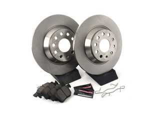 ES#3990625 - KOE7176 - Autospecialty Brake Kit - Rear - Stock replacement rear brake kit - Power Stop - Audi Volkswagen