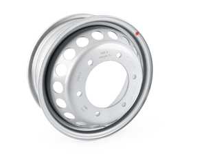 ES#4375965 - 00240102029206KT - Steel Wheel - Priced Each - 16x6.5 ET62 5x112 - Silver - Price includes a $195.00 refundable core charge - Genuine Mercedes Benz - Mercedes Benz
