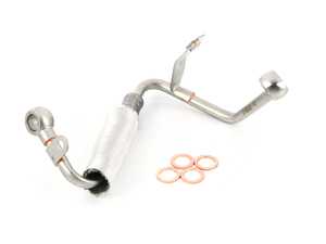 ES#4362073 - 06H121497B - Turbocharger Coolant Hose - Supply  - Supplies coolant to the turbocharger - Rein - Audi