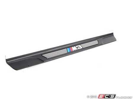 ES#123361 - 51477891927 - M3 Door Sill Cover - Left - Features the legendary M3 insignia - Genuine BMW - BMW