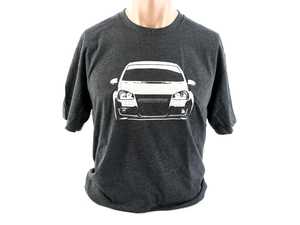 ES#3551912 - AP20VL - Rendered MK5 T-Shirt - Large - Features a plasticharge printing process that removes the pigment of the fabric leaving behind the rendering of a MK5 GTI - Rennline - Volkswagen