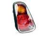 ES#4272245 - 63217166955 - Tail Light Euro - Driver (Left) 882-1906L-UE  - Replace a broken or faded tail light housing : Amber top turn - Depo - MINI
