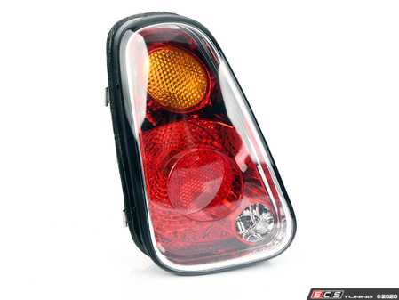 ES#4272245 - 63217166955 - Tail Light Euro - Driver (Left) 882-1906L-UE  - Replace a broken or faded tail light housing : Amber top turn - Depo - MINI