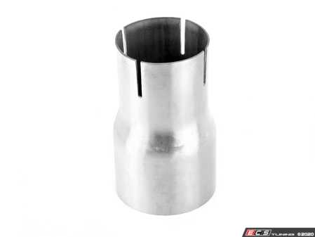 ES#4056770 - 006555ECS06B - Downpipe To Cat-Back Reducer - Priced Each - 3.0" OD (Butt) To 60mm ID (Slip Fit) connections - ECS - Audi BMW Volkswagen Mercedes Benz MINI Porsche