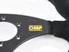 ES#3192156 - OD/1985 - Kubic Racing Steering Wheel - Black/Yellow Suede - Universal sport steering wheel with a 310x265mm diameter. - OMP - BMW