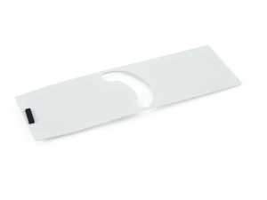 ES#113466 - 51438148005 - Bright Silver Grey Seat Belt Trim - Left - Upper B-pillar trim panel for the seatbelt - Genuine BMW - BMW