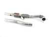 ES#2827343 - SSXAU204 - 3" Large Bore Downpipe  - Featuring Milltek Sport Hi-Flow Sports Cat - Milltek Sport - Audi