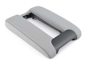 ES#86818 - 51168215762 - E38 Center Console Armrest - Gray - Replace your worn armrest. For vehicles without a telephone. - Genuine BMW - BMW