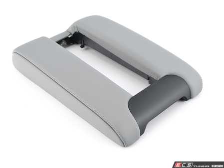 ES#86818 - 51168215762 - E38 Center Console Armrest - Gray - Replace your worn armrest. For vehicles without a telephone. - Genuine BMW - BMW