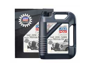ES#4141472 - 20262 - Classic Motoroil SAE 20W-50 HD - 5 Liters - For European classic engines build between 1940s to 1960s and originally equipped with an oil filter - Liqui-Moly - BMW