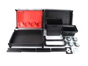 ES#4348561 - 92528 - Ultimate Detail Cart - This heavy-duty, customizable cart is innovatively designed to allow you to focus on your detailing by keeping every tool, towel, and chemical right where you can reach it - Griot's - Audi BMW Volkswagen Mercedes Benz MINI Porsche
