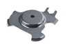 ES#2782065 - 36106857374 - Compact Spare Wheel Cover Bracket  - Used on the bottom of the emergency wheel if equipped - Genuine MINI - MINI