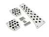 ES#3623070 - 6103-23011 - Footrest Cover - Made from billet aluminum with anti-slip rubber inserts. - 3D Design - BMW