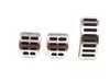 ES#455753 - 8N1064200 - TT Pedal Set - Manual Transmissions - Great looking pedals with OEM fitment - Genuine Volkswagen Audi - Audi Volkswagen