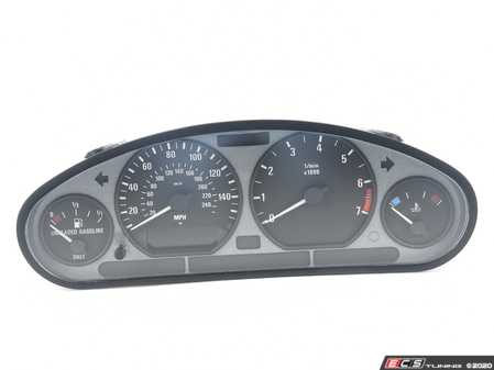 ES#4369718 - 62116901495KT - Remanufactured Instrument Cluster - Coded - Mph - Includes a $286.00 core charge - Genuine BMW - BMW