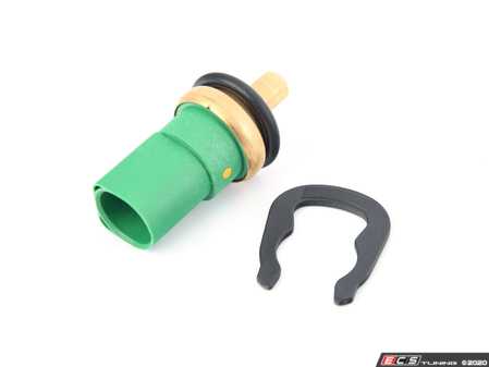 ES#3624900 - 059919501A - Coolant Temperature Sensor - Revised green 4 pin sensor, located in the cooling flange located on the side of the cylinder head - FAE - Audi Volkswagen
