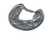 ES#3013317 - 4M0615611C - Rear Brake Dust Shield - Left - Metal dust cover to shield the elements from your rear rotors - Genuine Volkswagen Audi - Audi