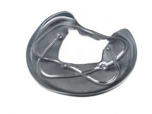 ES#3013317 - 4M0615611C - Rear Brake Dust Shield - Left - Metal dust cover to shield the elements from your rear rotors - Genuine Volkswagen Audi - Audi