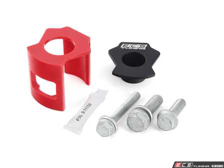 ES#4304776 - 010935ECS07KT3 -  MQB Billet / Polyurethane Dogbone Mount Bushing Insert - Decrease subframe bushing slop for better drivetrain response! Our unique design fits both Version 1 and Version 2 subframe bushings. - ECS - Volkswagen