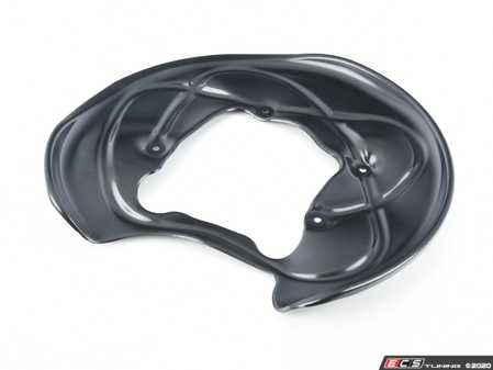 ES#3013318 - 4M0615612C - Rear Brake Dust Shield - Right - Metal dust cover to shield the elements from your rear rotors - Genuine Volkswagen Audi - Audi