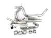 ES#3619136 - 140751SB - 3" Stainless Steel Cat-Back System - Featuring 4" single round rolled angle-cut brushed tips - Borla - Volkswagen