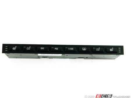 ES#167294 - 61316927072 - Multi Function Switch Unit - Includes all options available - fits E39 5-Series & E38 7-Series - Genuine BMW - BMW