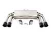ES#3149137 - D660-0035-BLK - Stainless Axle-Back Exhaust - Black Tips - Civilized performance for the discerning enthusiast - +8HP/+7TQ - Dinan - BMW