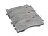 ES#4461287 - 0004205004 - Front Brake Pad Set - does not include brake wear sensors - Genuine Mercedes Benz - Mercedes Benz