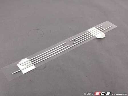 ES#450236 - 8K00713602ZZ - Grille Inserts - Chrome - Add these inserts to your grille for a new look - Genuine Volkswagen Audi - Audi