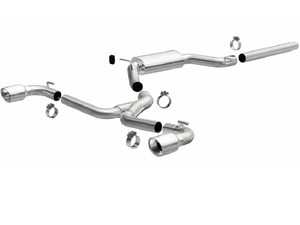ES#4376029 - 19435  - MagnaFlow Volkswagen GTI Touring Series Cat-Back Performance Exhaust System - 3" stainless steel with polished tips - Magnaflow - Volkswagen