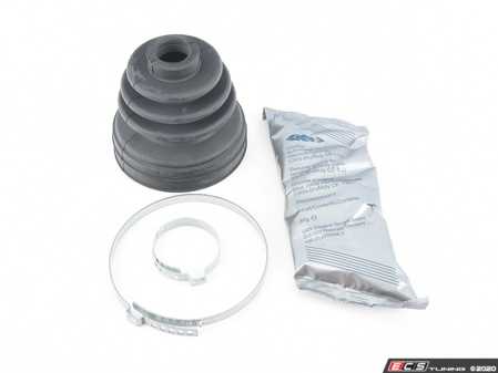 ES#4070663 - 31607518258 - Interior CV Boot Repair Kit - Includes boot, grease, and clamps needed for installation - GKN Drivetech - MINI