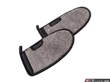 ES#4376082 - 11820 - Microfiber Wheel Wash Mitts - Set Of 2 - These uniquely designed mitts efficiently remove stubborn brake dust and road grime from all wheel surfaces. - Griot's - Audi BMW Volkswagen Mercedes Benz MINI Porsche