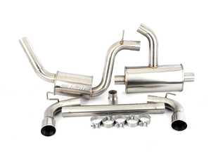 ES#2862887 - CTSEXHCB0007 - 3" high flow cat-Back exhaust - Full stainless steel dual exit cat-back exhaust system - CTS - Volkswagen