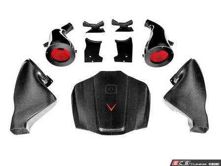 ES#4376093 - EVE-AMGGT-CF-INT - Carbon Fiber Intake System - Gloss - Ignite your AMG GT GTS or GTR with Eventuris gloss carbon intake and engine cover delivering 1218 horsepower 1015 lb-ft gains razor-sharp throttle response and a breathtaking engine bay transformation. - Eventuri - Mercedes Benz