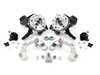 ES#452 - ESR407255KIT - VR6/1.8T Spindle Conversion Kit - With Caliper Carriers - Basic kit for upgrading to bigger brakes - Assembled By ECS - Volkswagen