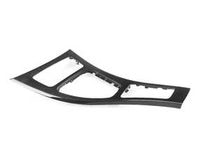 ES#2135995 - 51169214771 - Trim - Center Console - Bamboo - Grained - Anthracite - Genuine BMW - BMW