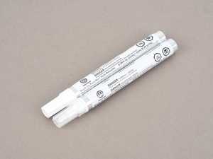 ES#4147191 - exdlstr9aKT - Campanelle White Paint Pen - Priced Each - For paint code "R9A". (.39 fl oz) - Genuine Volkswagen Audi - Volkswagen