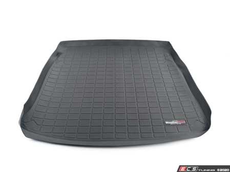 ES#2837334 - 40161 - Rear Trunk Liner - Black - The best protection for your trunk in any situation - WeatherTech - Audi