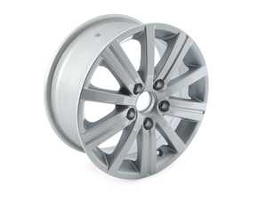 ES#1172740 - 5K0601025J8Z8 - 15" Wellington - Priced Each  - (NO LONGER AVAILABLE) - 15"x6.5" ET50 5x112 - Diamond Silver - Genuine Volkswagen Audi - 