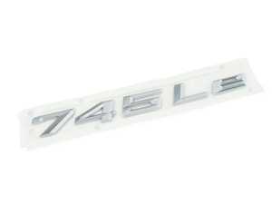 ES#4189112 - 51149492720 - Model Emblem - 745Le - Genuine BMW - BMW