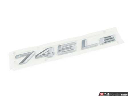 ES#4189112 - 51149492720 - Model Emblem - 745Le - Genuine BMW - BMW