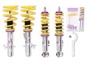 ES#4023574 - 18020070KT - KW Street Comfort Coilovers - Street Comfort coilovers offer sport handling with adjustable ride height - KW Suspension - MINI