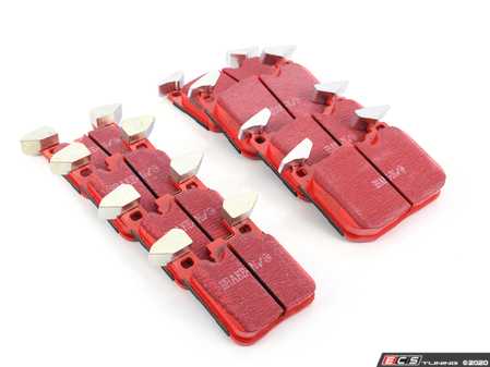 ES#4017659 - dp32360cKT - EBC RedStuff Performance Brake Pad Kit  - High performance street pad featuring Kevlar technology. - EBC - BMW