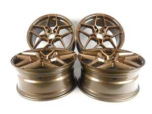 ES#4809832 - FX1198512BZ42KT - 19" Rohana RFX11 Wheels - Set Of Four - 19x8.5 ET42 5x112 66.6CB - Brushed Bronze - Rohana Wheels - Audi BMW Mercedes Benz MINI