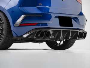 ES#3991647 - 026314ecs01KT - MK7.5 Golf R Carbon Fiber Rear Diffuser - Add aggressive styling with our In-House Engineered Carbon Fiber Rear Diffuser! - ECS - Volkswagen