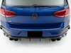 ES#3991647 - 026314ecs01KT - MK7.5 Golf R Carbon Fiber Rear Diffuser - Add aggressive styling with our In-House Engineered Carbon Fiber Rear Diffuser! - ECS - Volkswagen